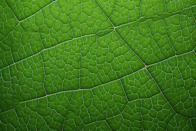 Exquisite Green Leaf Captivating Texture and Background in a 32 Aspect Ratio