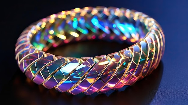 Exquisite holographic jewelry fashion