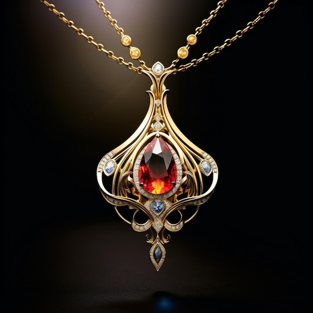 Exquisite Jewelry with Radiant Gold and Breathtaking Gemstones