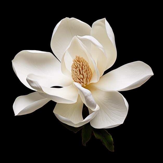 Photo exquisite magnolia flower in full bloom