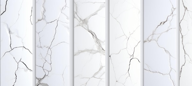 Прекрасный панорамный белый мраморный каменный фон для захватывающих дизайнерских проектов