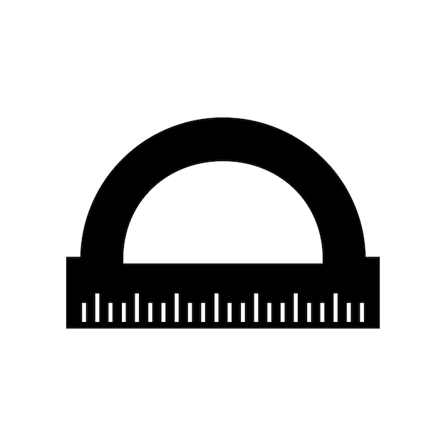 Exquisite Ruler for Distinctive Markings Icon vector template flat