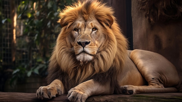 Exquisite Schlieren Photography Of Majestic Harpia Harpyja Lion In Brazilian Zoo