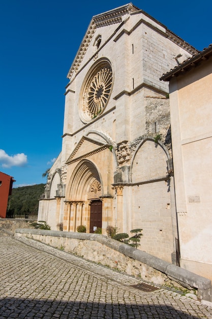 Exterior of the abbey of fossanova latina lazio italy monastery gothic cistercian