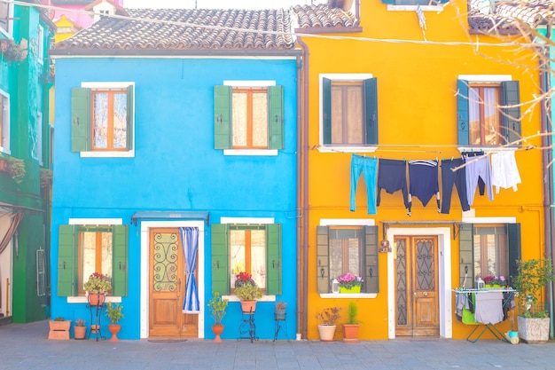exterior of buildings in city