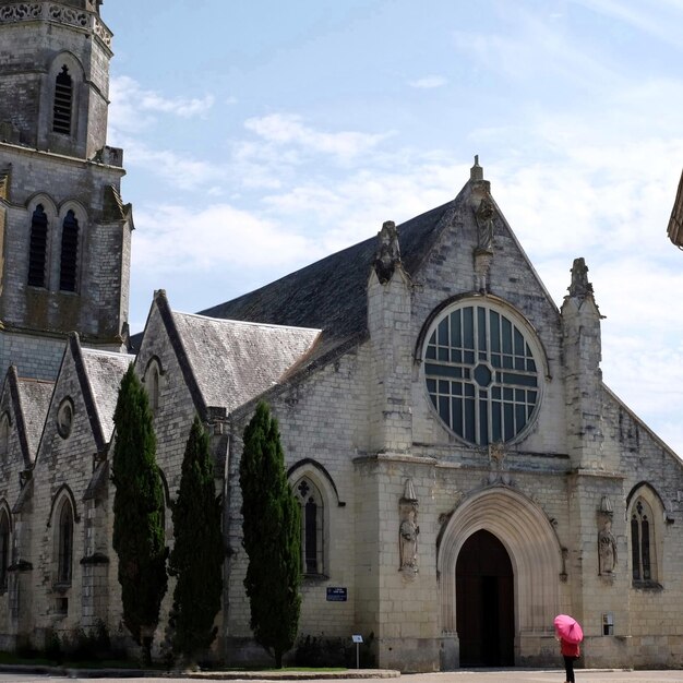 Exterior of church against sky