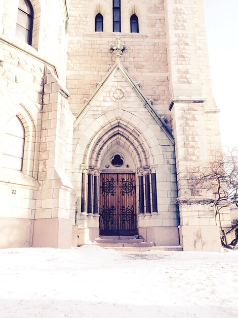 Photo exterior of church