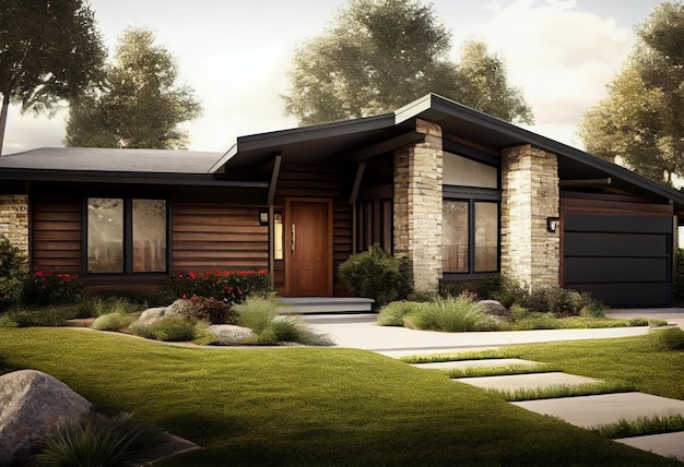 Exterior Design Home Ranch