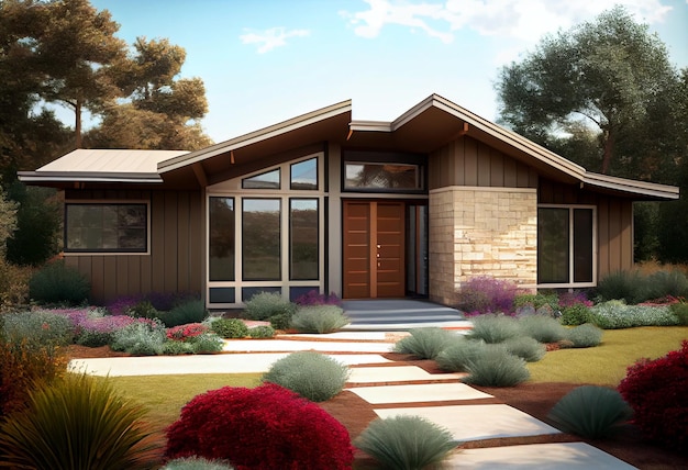 Exterior Design Home Ranch