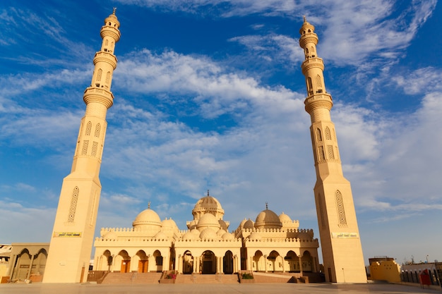 Exterior of El Mina Masjid Mosque