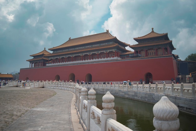 Foto esterno della città proibita di pechino