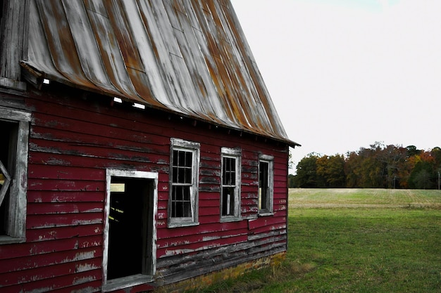 Photo exterior of house against clear sky