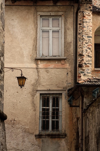 Exterior of old building