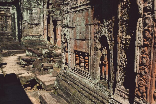 Photo exterior of old temple