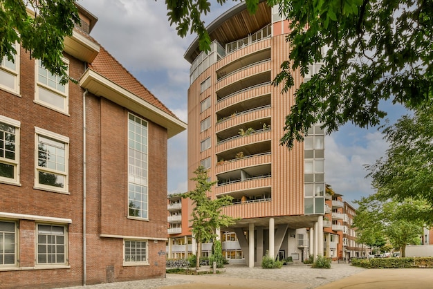 Exterior view of building