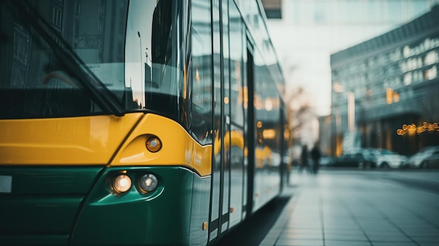 Foto vista esterna di un metrobus