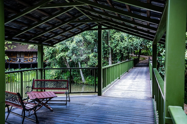 Exteriors Outdoors Gazebo Greenry areas bridge In Maasai Mara National Game Reserve