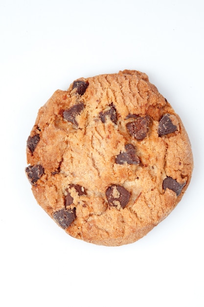 Extreme close up of a cookie