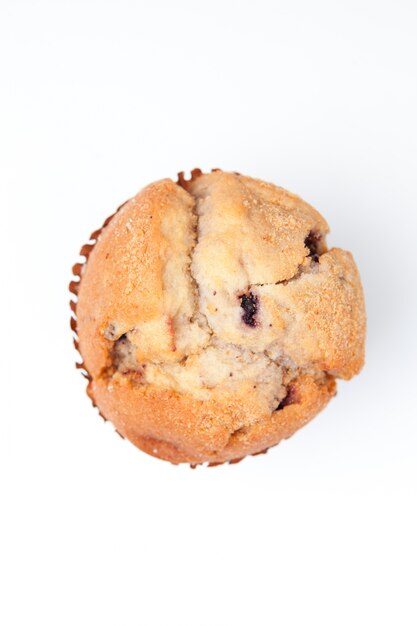 Extreme close-up van een muffin