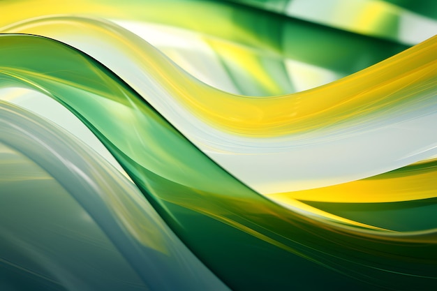 extreme closeup background with green white yellow combine