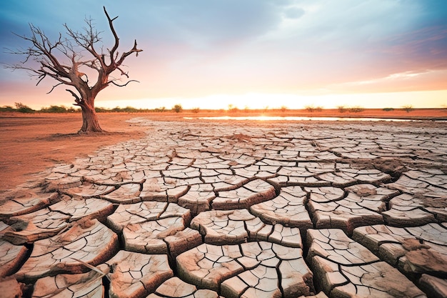 Photo extreme drought