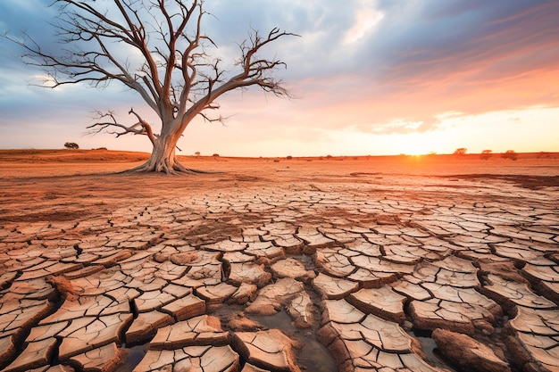 Photo extreme drought