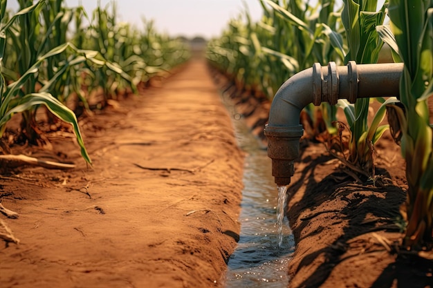 극심한 폭염은 농작물을 황폐화시키고 물 부족을 초래합니다.