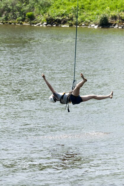 Extreme ropejumping