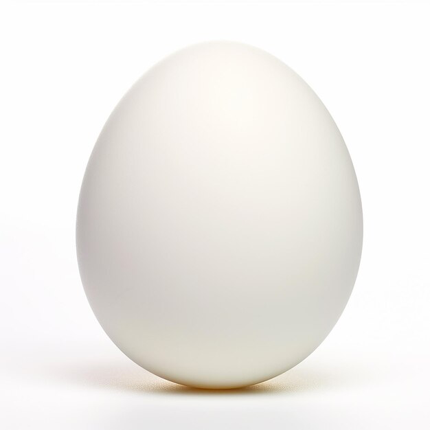 Exuberant chicken egg smooth surface