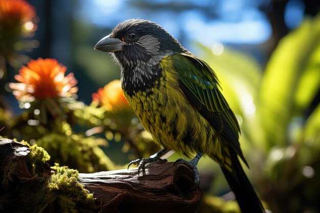 ネルソンのプケイティ保護区の鳥による活気に満ちたシナリオは、生成的 IA を強調しました