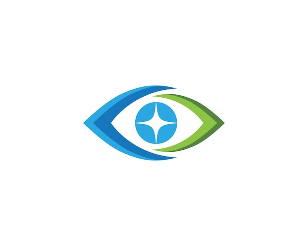 Eye Care vector logo design