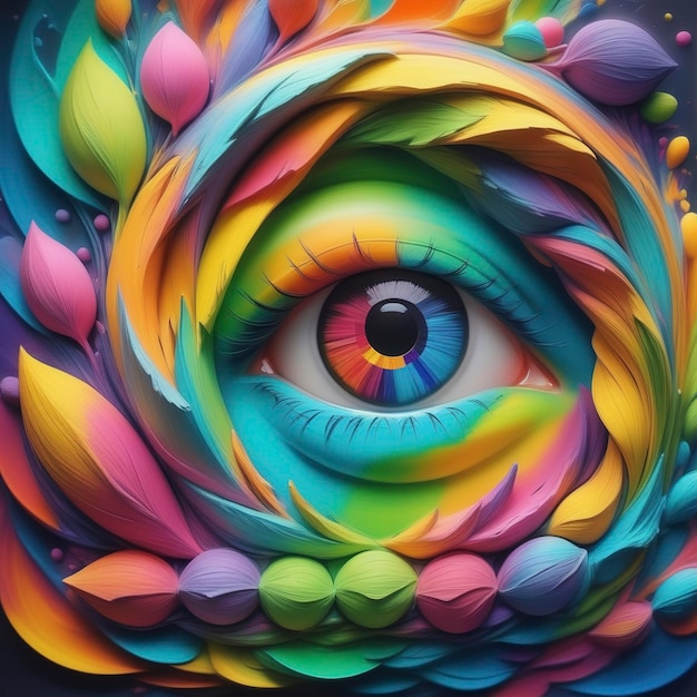 eye of the colours