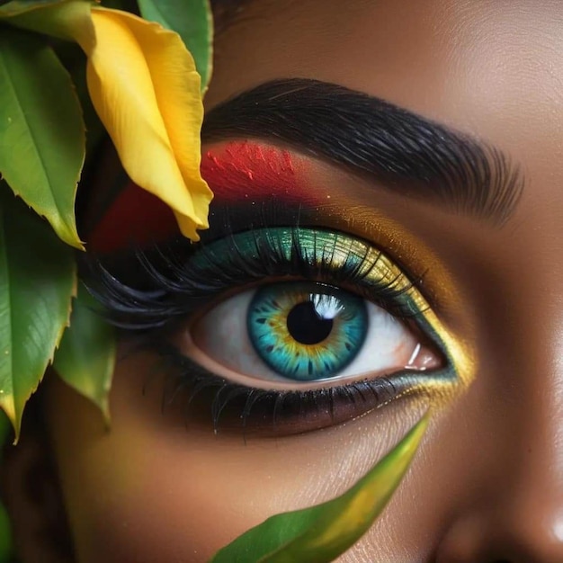 Eye full colour art