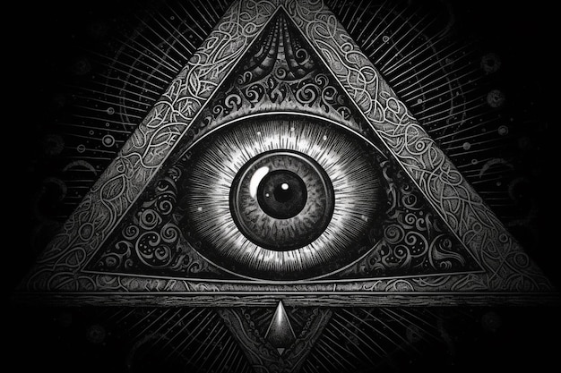 The eye of god is the symbol of the universe.