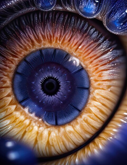 eye macro shot 8k eye picture detailed