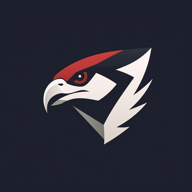 Eyecatching Eagle Logo Design With Gamercore Aesthetic