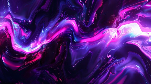 EyeCatching Neon Abstract Artwork