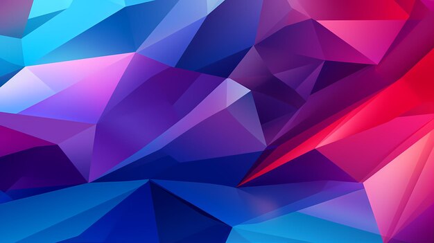 Eyecatching polygonal backgroun design in bold colors ideal for a modern website header presentation or social media post