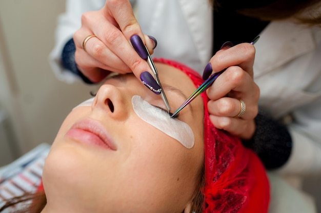 Eyelash extensions