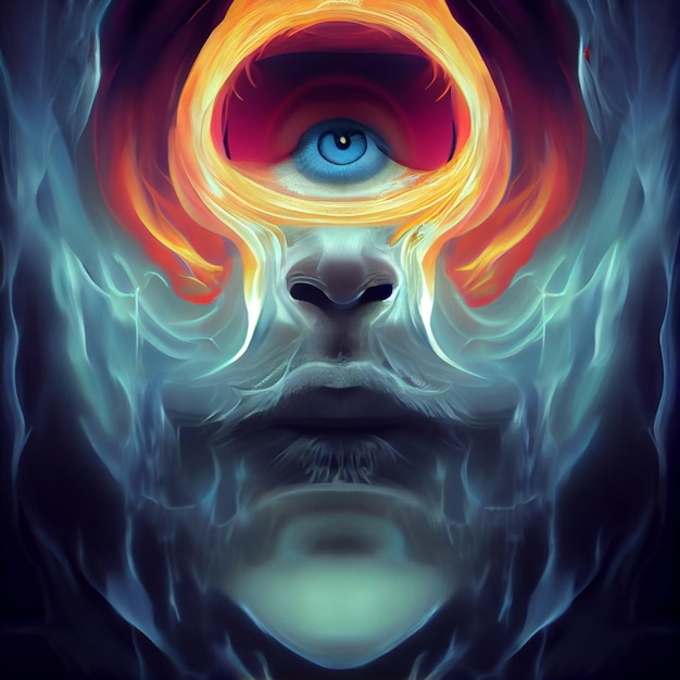 The eyes of fire