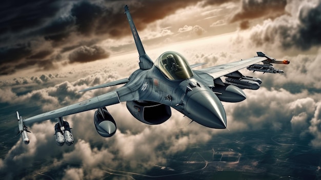 F16 straaljager