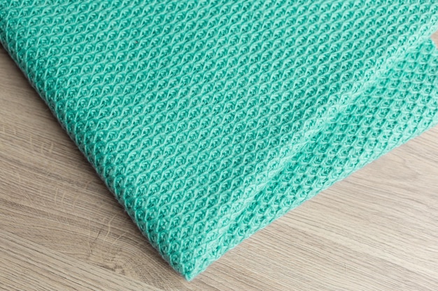 fabric Angora green. mint-colored woven fabric