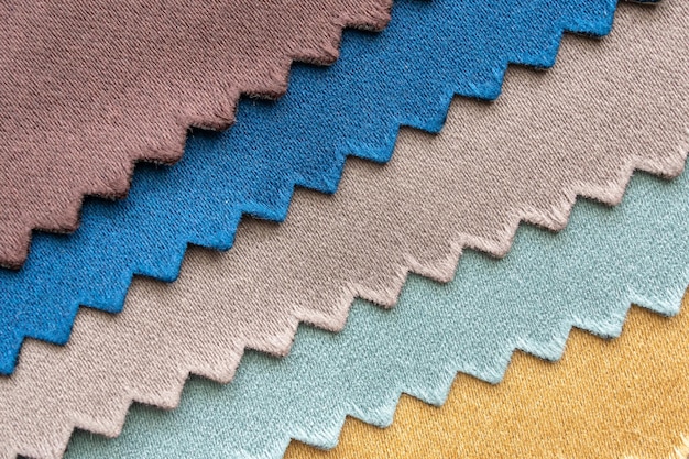 Образцы цвета ткани текстуры фона