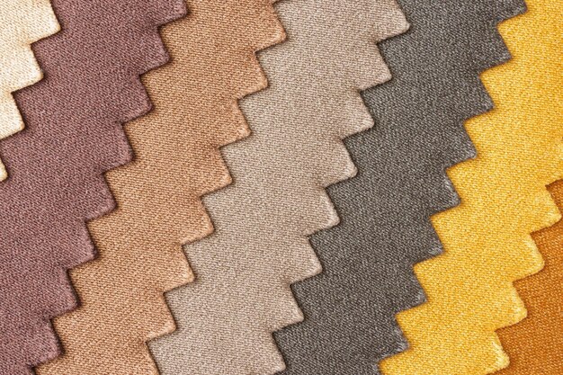 Fabric color samples texture background