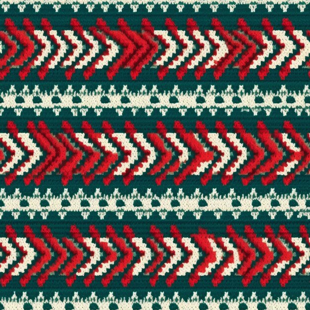 写真 fabric knitted seamless pattern with geometric shape spots bright colors background for knitwear design or print modern strips mat generative ai illustration