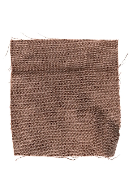 Fabric sample isolated