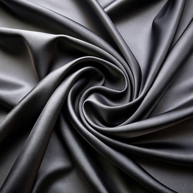 Fabric silk folded texture