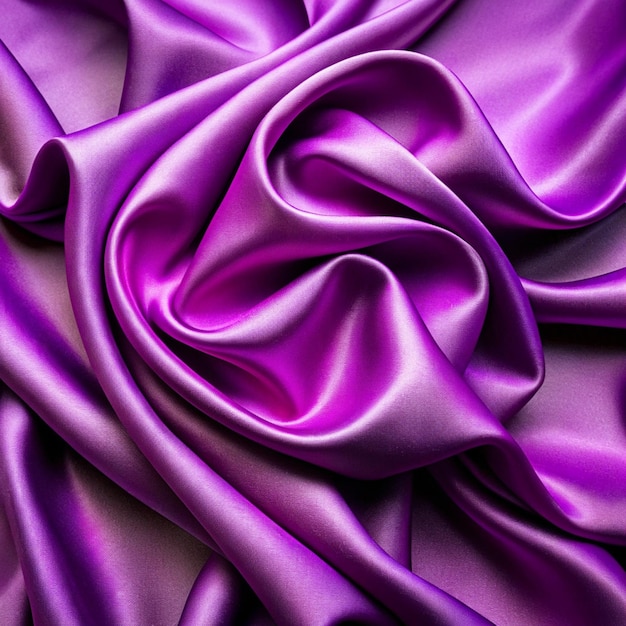 Fabric silk folded texture