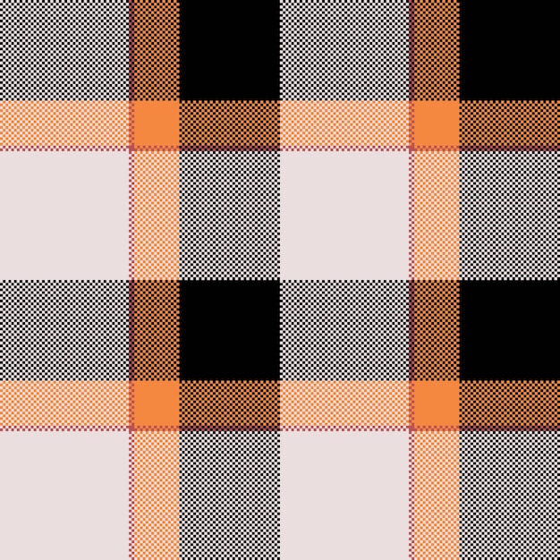 Fabric texture plaid of vector pattern textile with a tartan background check seamless