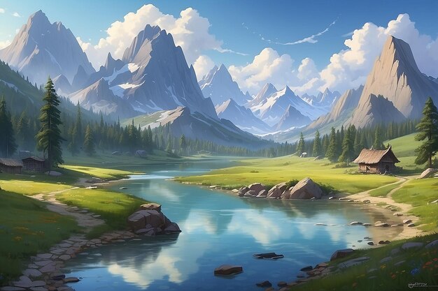 Fabulous landscape